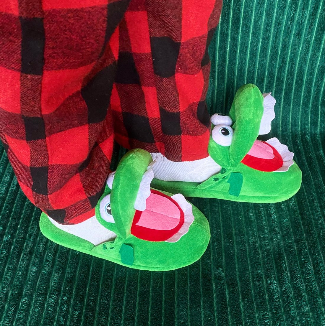 π Creative Crocodile Slippers