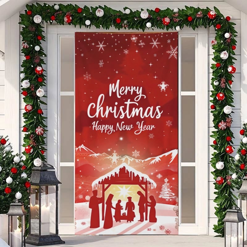 🔥Hot Sale 49%OFF-🎈2024 Christmas Front Door Decoration