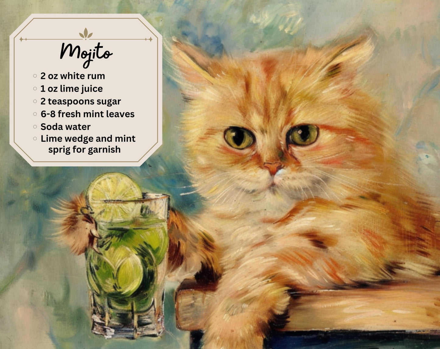 🍸2025 Cat Cocktails Calendar