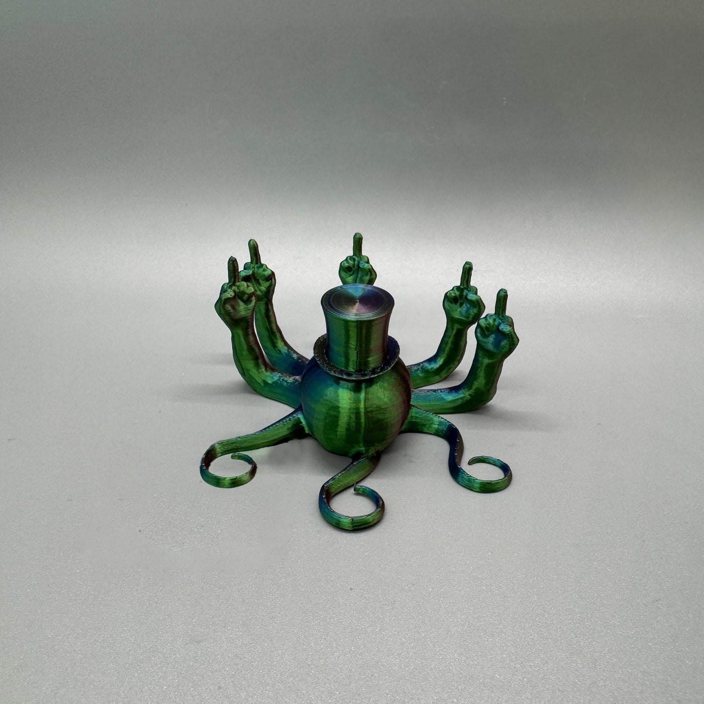 🎩🐙Sir Fucktopus | Middle Finger Octopus🤣