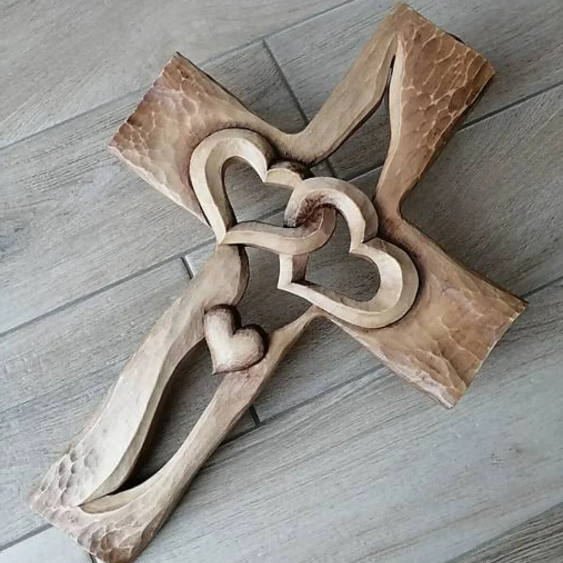 🌺HOT SALE💞Cross - Intertwined Hearts
