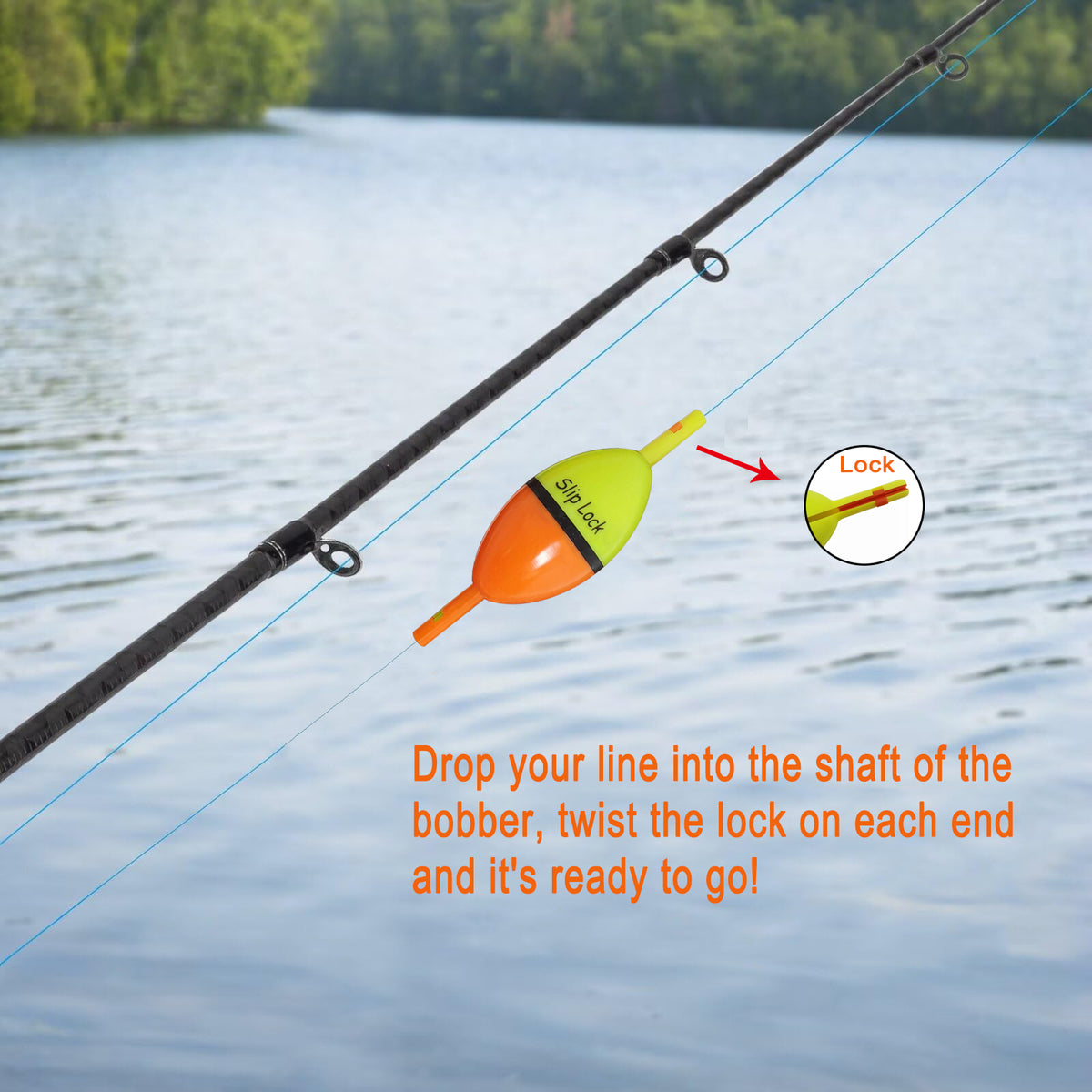 đ„Last day Clearance Sale 60% OFFđ„Slip Lock Bobbers for Slip Bobber Fishing