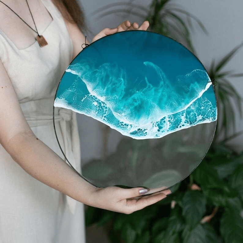🔥Summer Exclusive 49% OFF - 🌊Ocean wave wall hanging