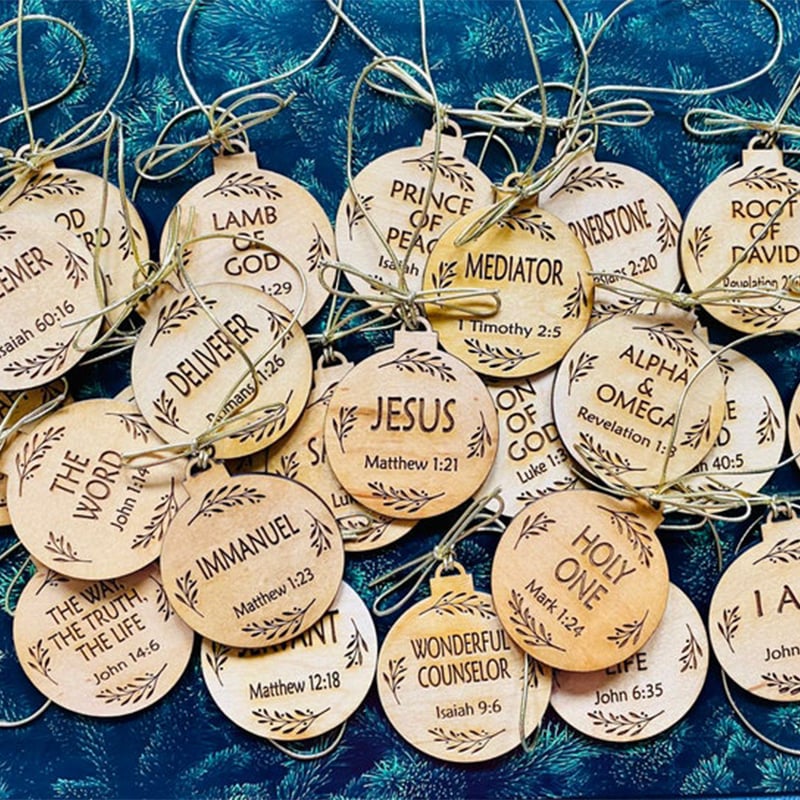 (🔥HOT SALE NOW 49% OFF) - Names Of Jesus Ornaments
