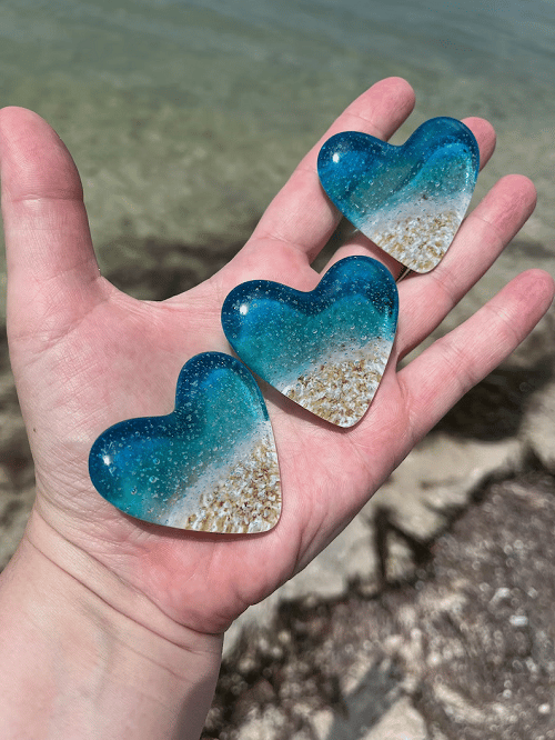 🔥Last Day Promotion 50% OFF🔥- Glass Beach Pocket Heart