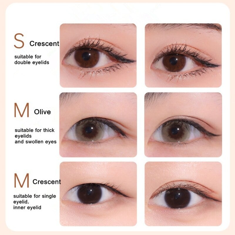 GLUE-FREE INVISIBLE DOUBLE EYELID STICKER(120 STRIPS / PACK)