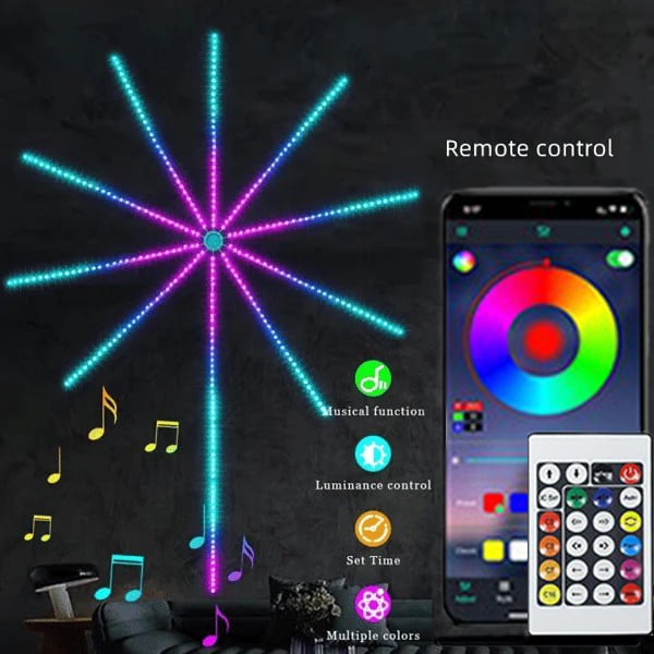 π2024 New Year Hot Sale 75% OFF- π‘π‘WiFi Bluetooth Smart Fireworks Led Light