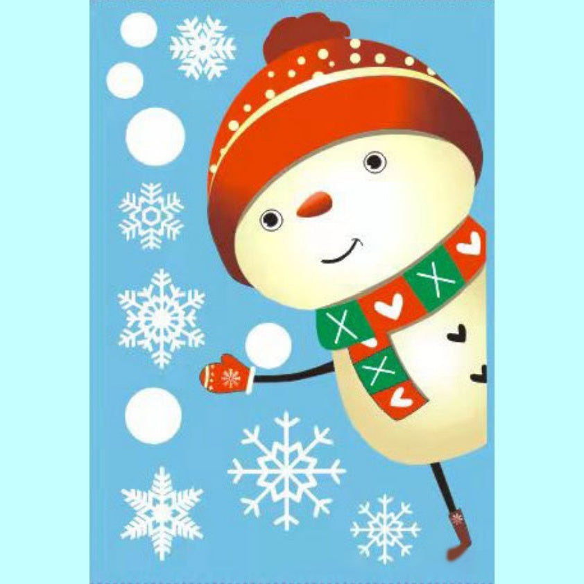 🎄Christmas static window🎅 decoration stickers