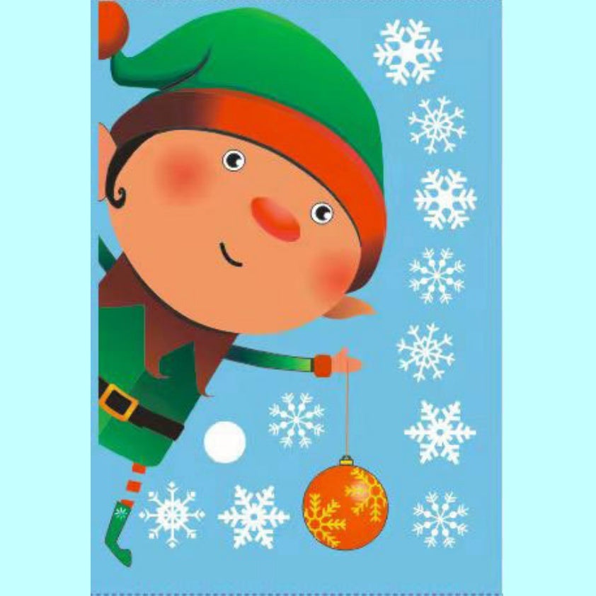 🎄Christmas static window🎅 decoration stickers
