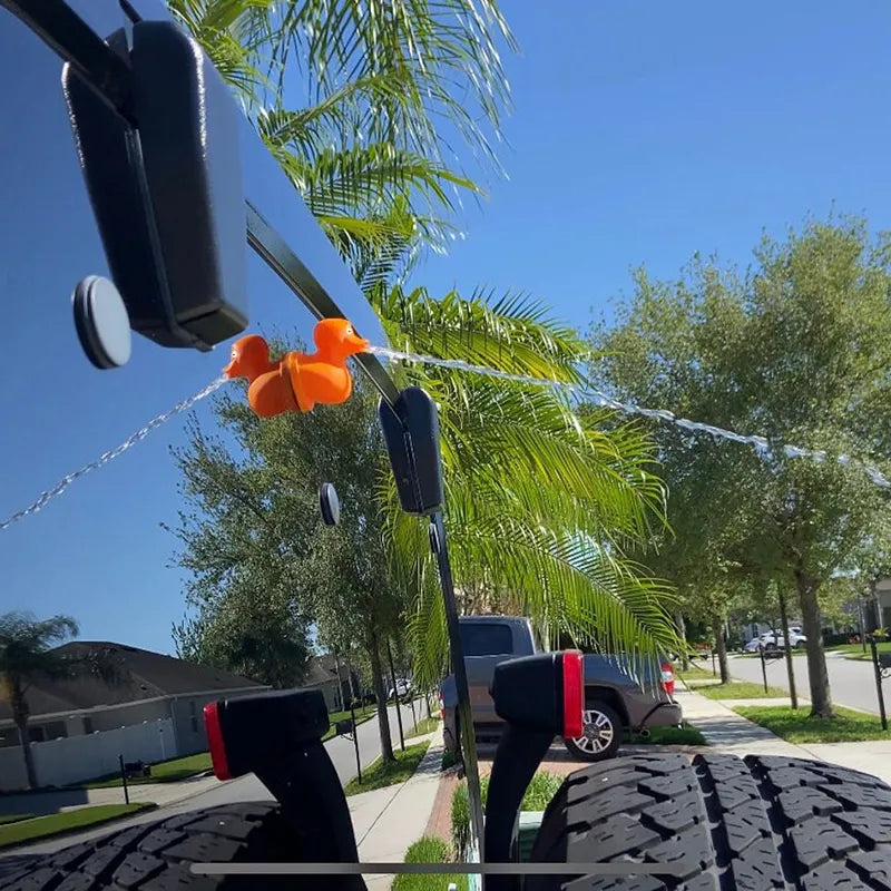 ππ¦ Meet the Ultimate Jeep Accessory: The Fun Middle Finger Spraying Duck! π¦π₯