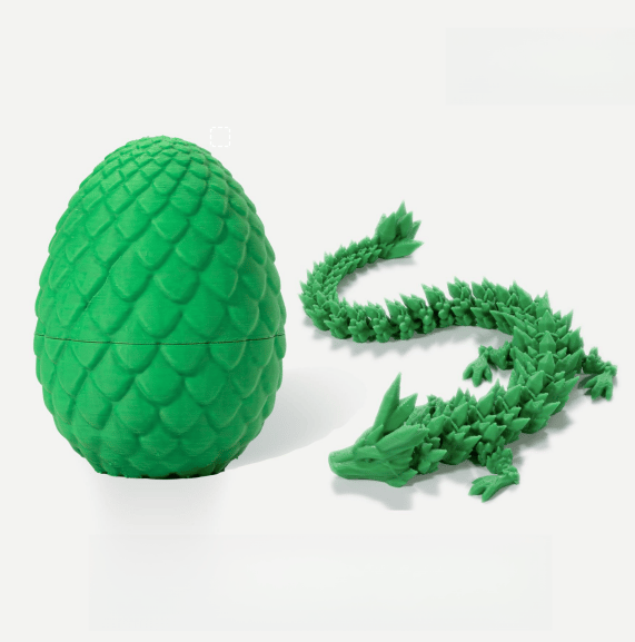 ๐3D-Printed Articulated Crystal Dragon