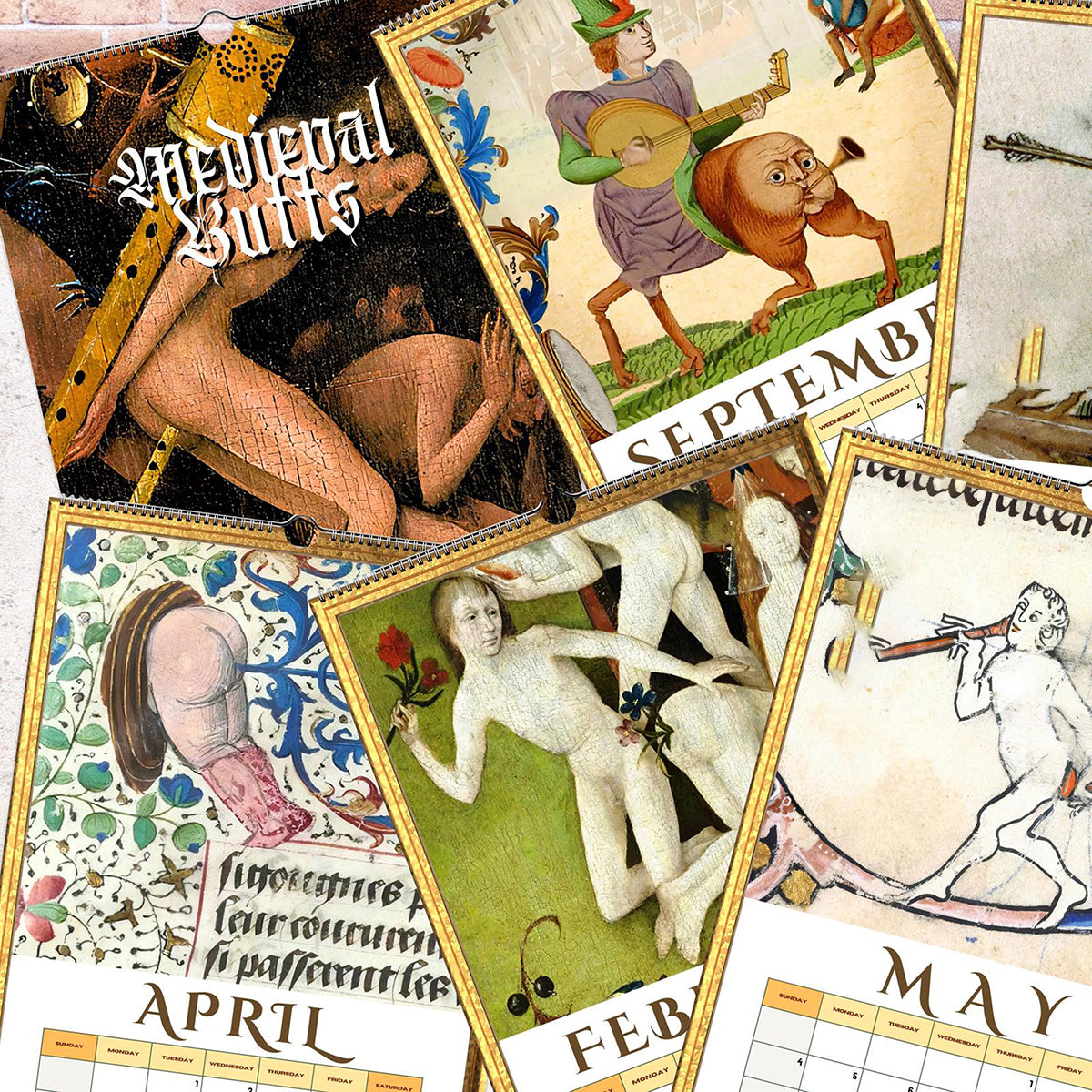 2025 Funny Medieval Calendar
