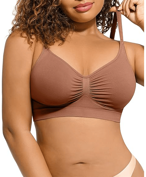 🔥Last day 60% OFF - 💖Women's Wireless Sculpt Bra Comfort Bralettes No Underwire Unlined Cami Bra