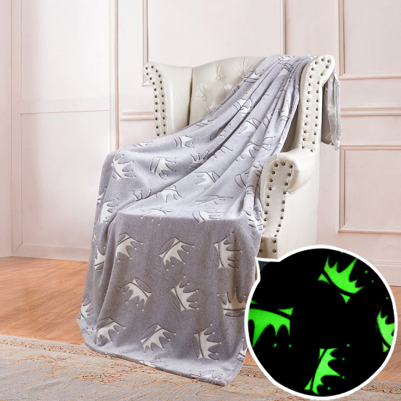Double Sided Flannel Luminous Blanket
