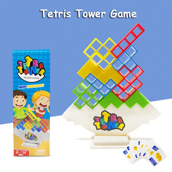 š„BUY 2 GET 1 FREEš„Team Tower Game For Kids & Adults