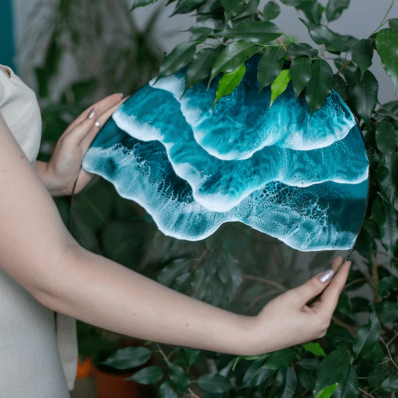 🔥Summer Exclusive 49% OFF - 🌊Ocean wave wall hanging