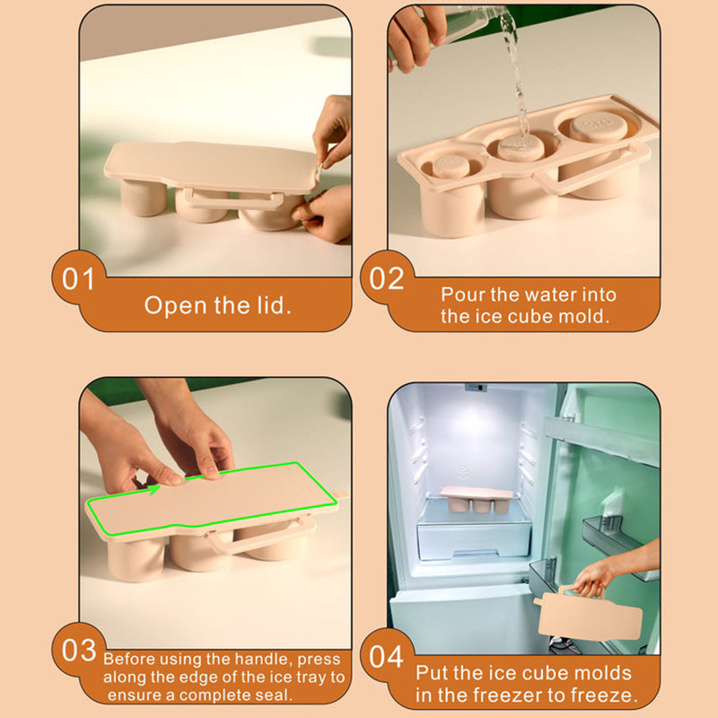 🔥 Cylinder Ice Mold for Tumbler Cup
