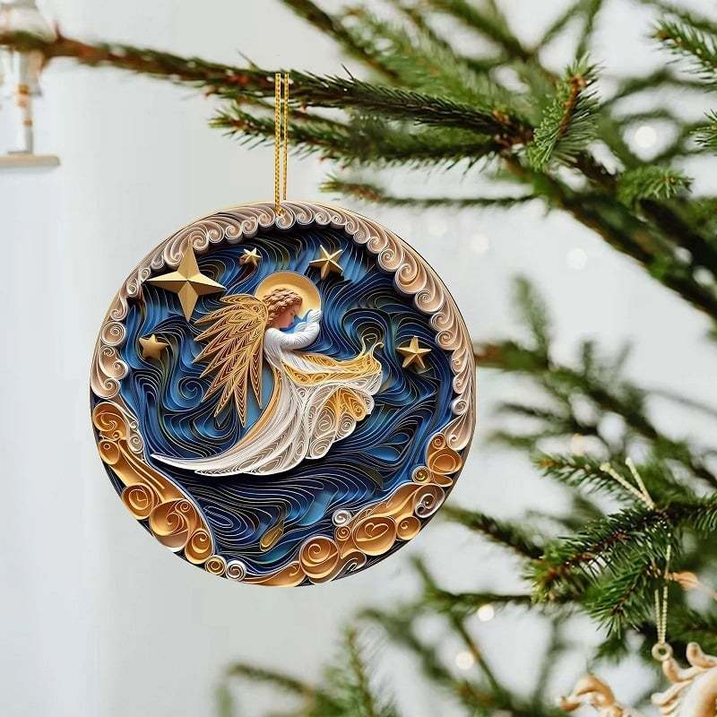 🎄Flat Quilling Christmas Ornaments