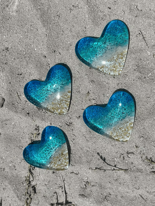 🔥Last Day Promotion 50% OFF🔥- Glass Beach Pocket Heart