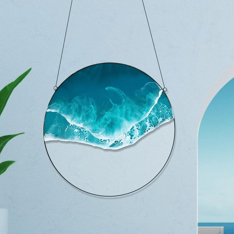🔥Summer Exclusive 49% OFF - 🌊Ocean wave wall hanging