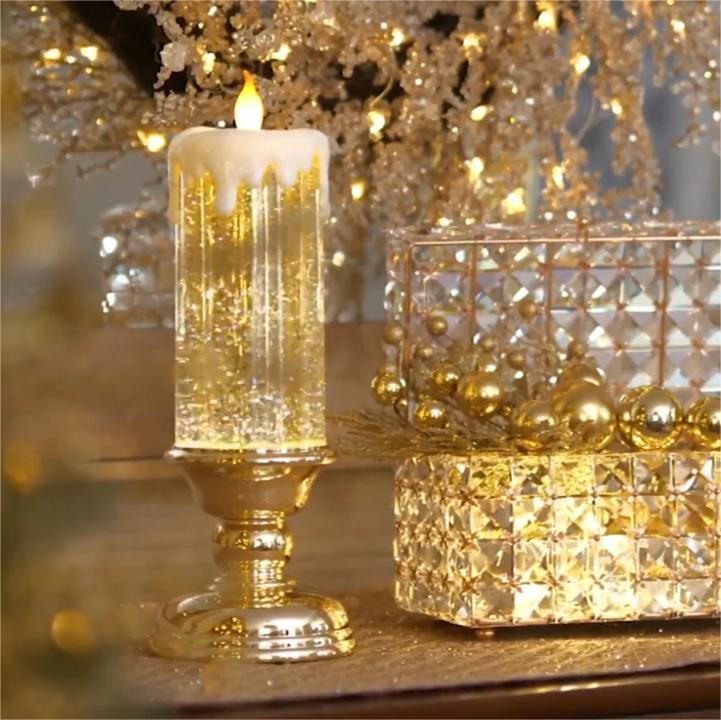 ๐ LED Candles With Pedestal