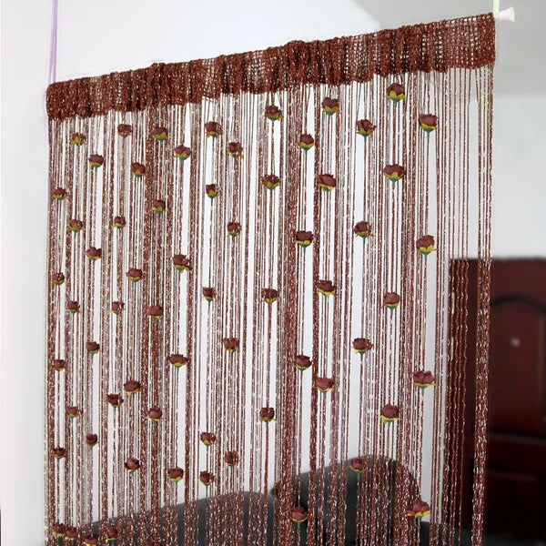 🌹Rose Thread Door Curtain