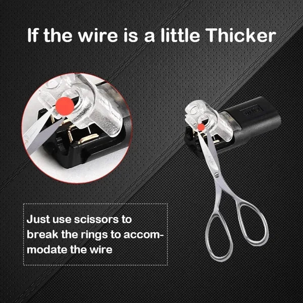 đ„LAST DAY-70% OFFđ„Double - Wire Plug-in Connector With Locking Buckle