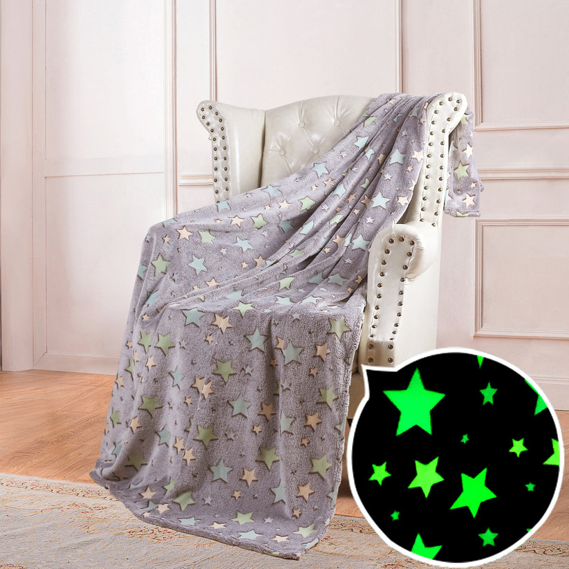 Double Sided Flannel Luminous Blanket