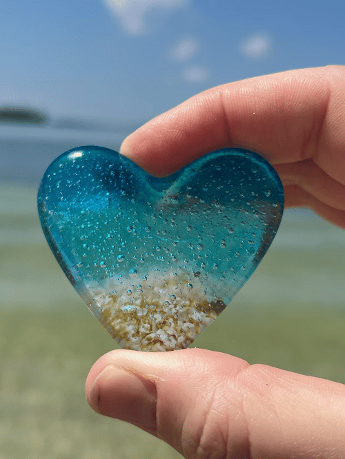 🔥Last Day Promotion 50% OFF🔥- Glass Beach Pocket Heart