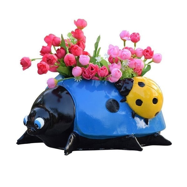 🔥Hot Sale 49% Off - Fun Ladybug Flower Pot🐞