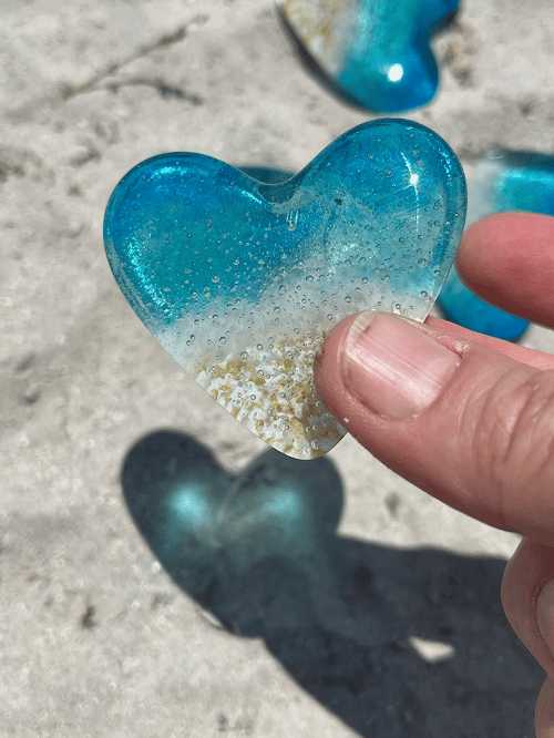 🔥Last Day Promotion 50% OFF🔥- Glass Beach Pocket Heart