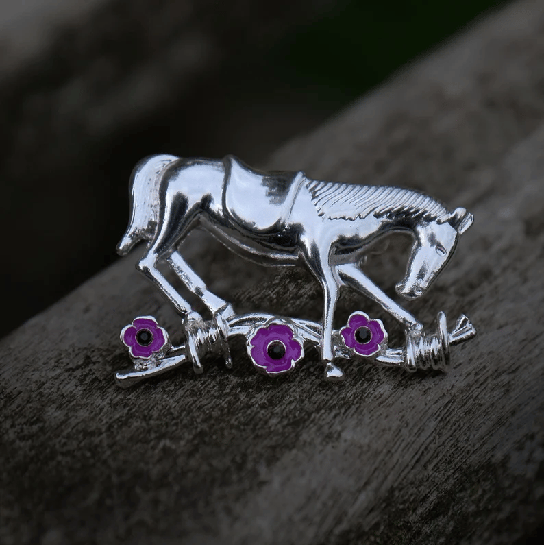 Limited Edition - War Horse Red Poppy Brooch