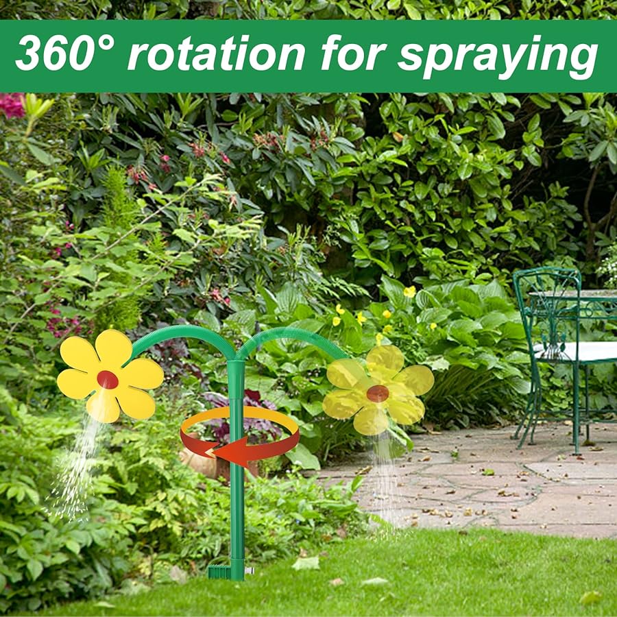 🔥LAST DAY 50% OFF🤣Crazy Dancing Flower Water Sprinkler