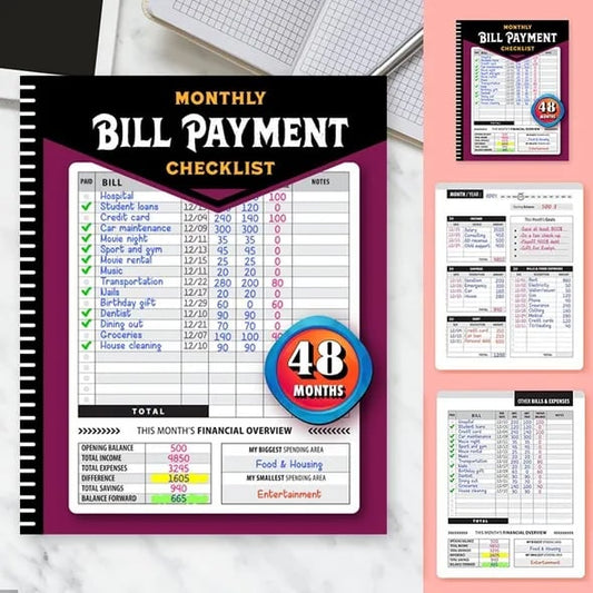 📕Bill Payment Management, Cleaning Schedule Manual