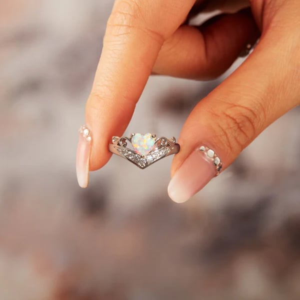 💝Self Love Silver Heart Ring💗