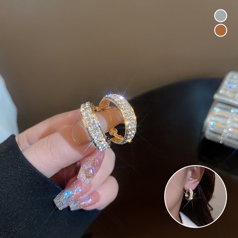 š„Sparkle Small Hoop Earrings