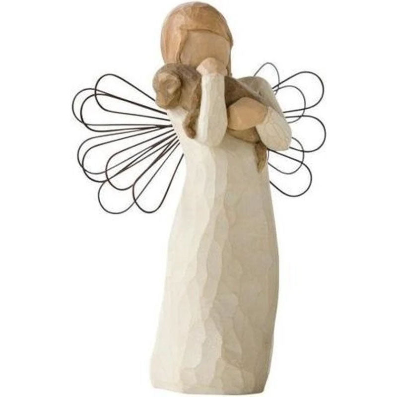 Dog Angel Figurines