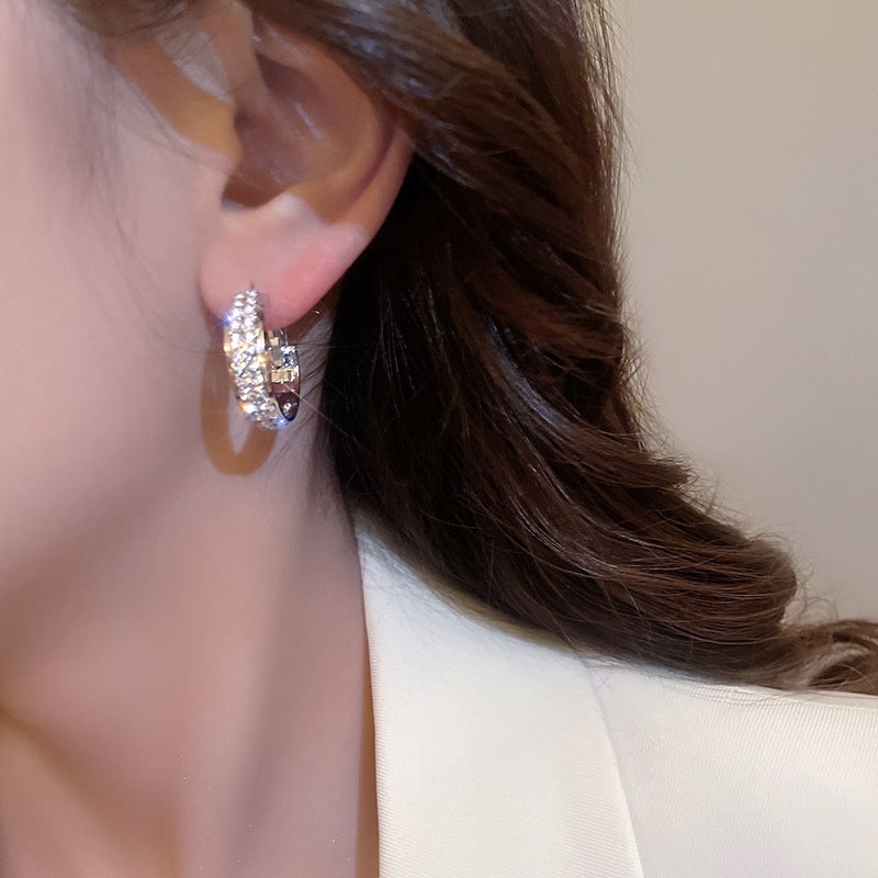 š„Sparkle Small Hoop Earrings