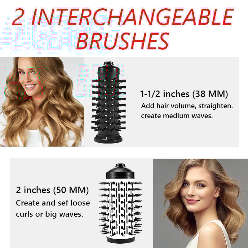 🎉Hot Sale 49% OFF🎁 3-in-1 Hot Air Styler and Rotating Hair Dryer for Dry hair, curl hair, straighten hair