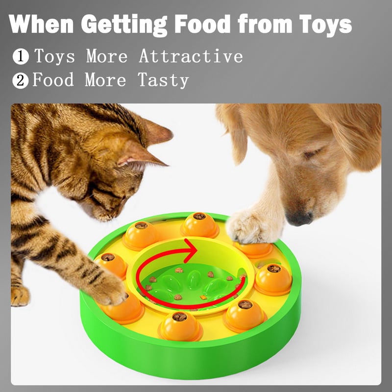 🔥Summer hot sale 49% OFF - Wisdom Dog Toys Slow Leakage Feeding Training