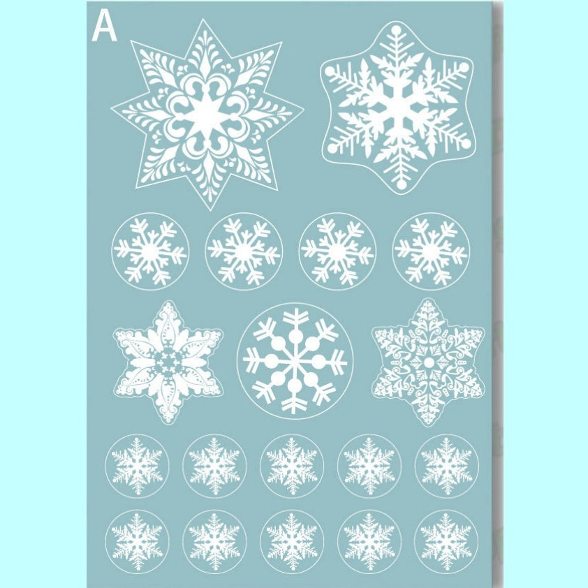 🎄Christmas static window🎅 decoration stickers