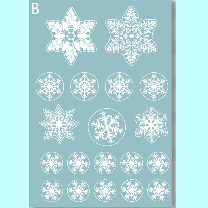 🎄Christmas static window🎅 decoration stickers
