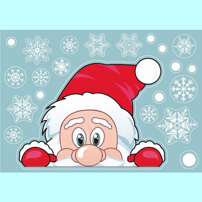 🎄Christmas static window🎅 decoration stickers