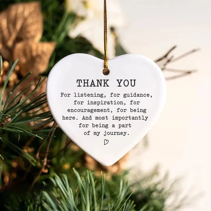 Friendship Heart Hanging Ornament