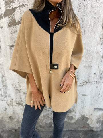 🔥Casual Stand Collar Half Zip Jacket