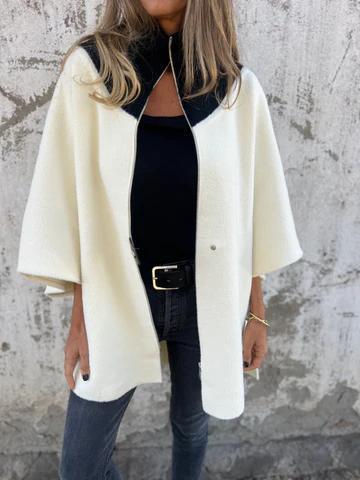🔥Casual Stand Collar Half Zip Jacket