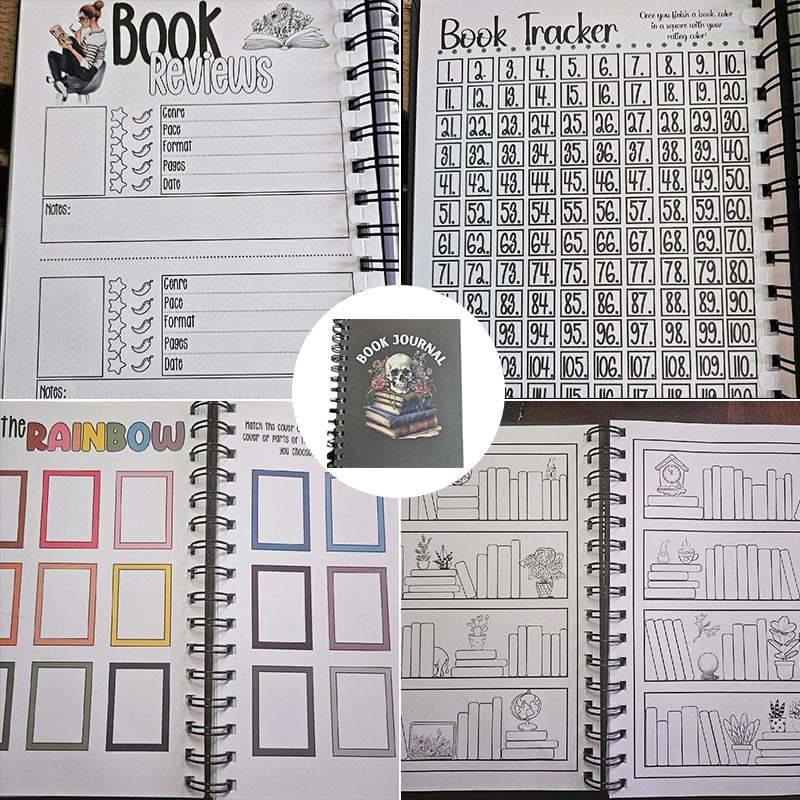 š„LAST DAY 49% OFF - Book Journal(šEnjoy Coloring, š„°Writing And Enriching Your Life)
