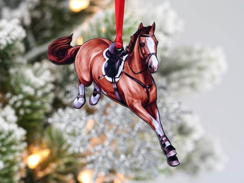 🐴Dressage Horse Gifts for Christmas Decorations
