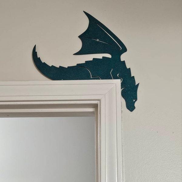 π2024 Christmas Gift 50% Off--Cute Dragon Metal Door Topper