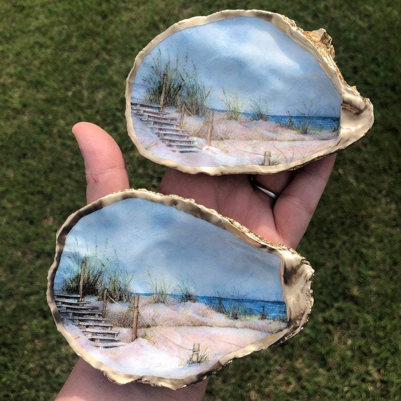 🎄2024 Christmas Gift 50% Off--🎄Oyster Shell Shape Christmas Ornament